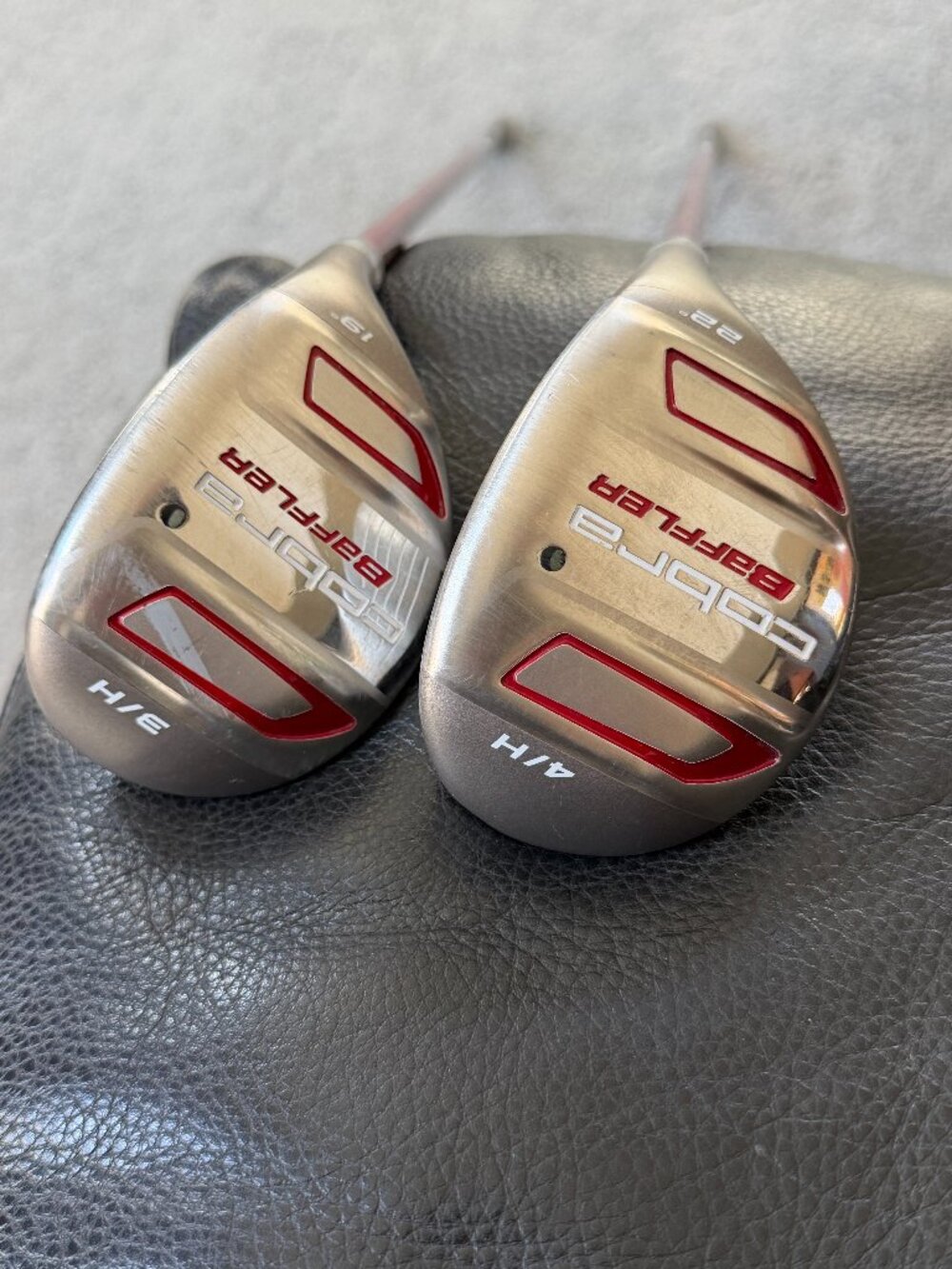Cobra Baffler T-Rail Hybrid Golf 2 Club Set - 3H & 4H - Right Hand Stiff Flex